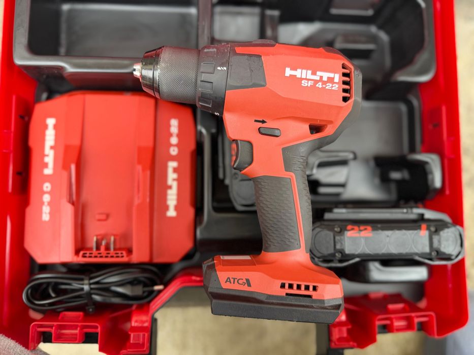 HILTI SF 4-22 NURON акумулаторен винтоверт – 2×4.0Ah, 2025 г.