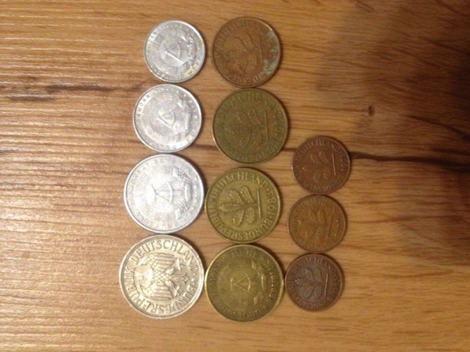 Монета ГДР 1 марка 1956 год