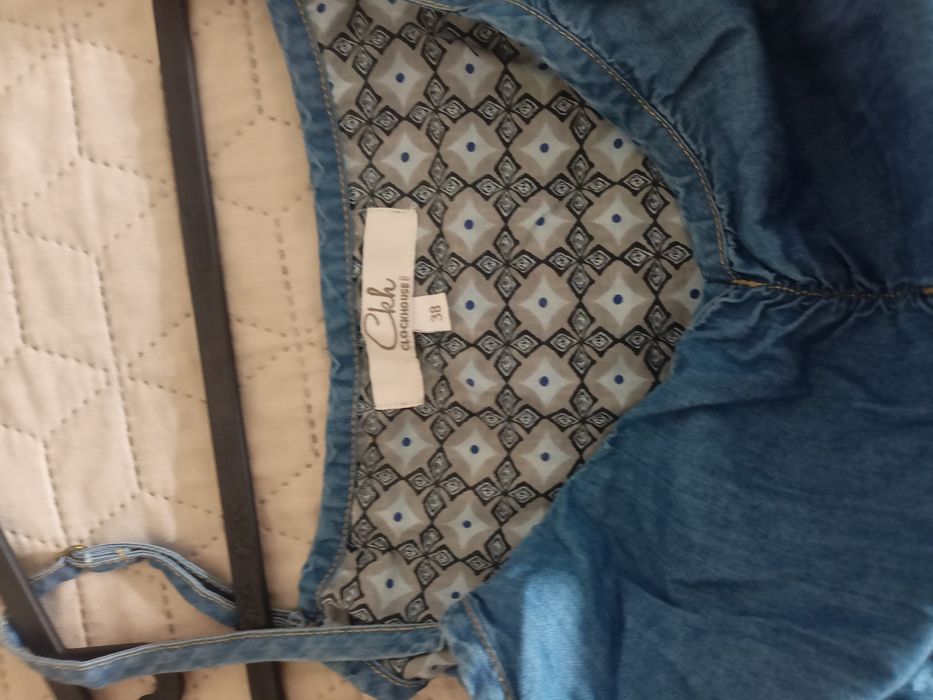 Дънкови летни рокли