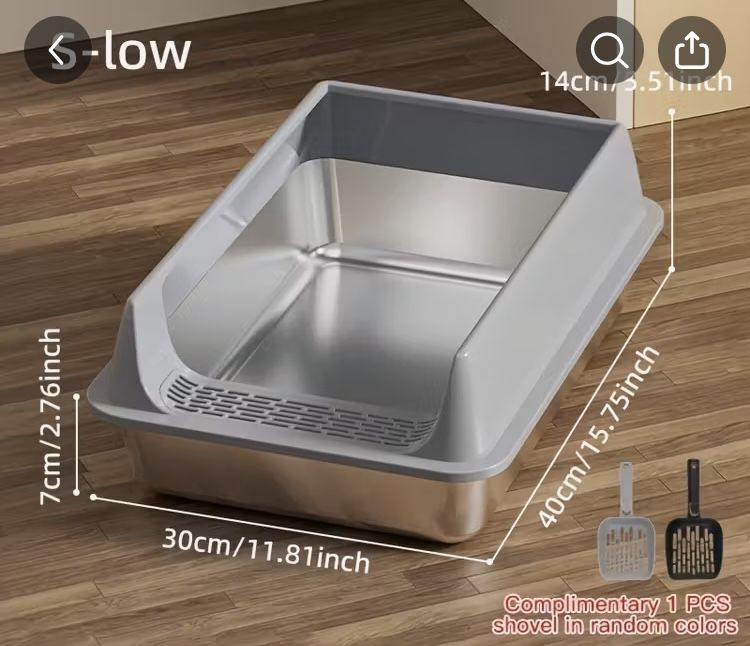 Litiera otel inoxidabil