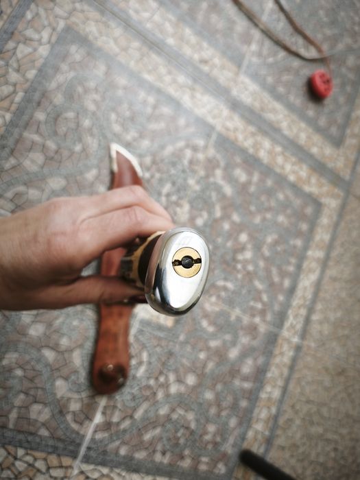 Автентичен ловен нож Solingen– Класически модел с естествен рог