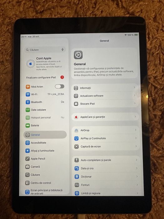 iPad 8, space grey, 32 Gb, cellular , full box