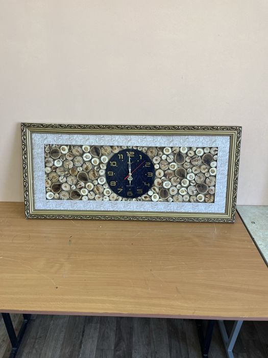 Картина пано часы