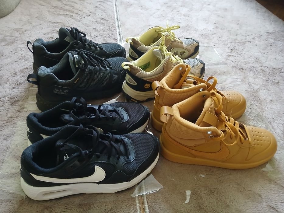 Jack wolfskin Timberland Nike
