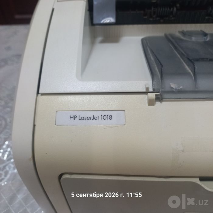 Hp LaserJet 1018 Oq-qora Printer sotiladi