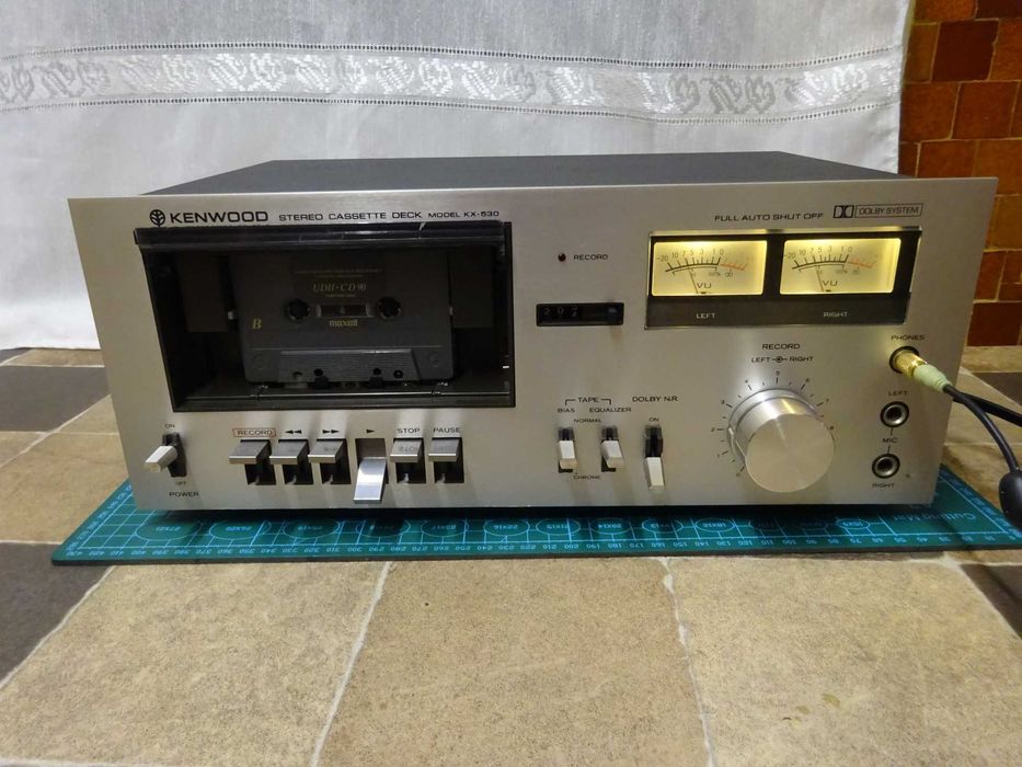 Casetofon /deck audio vintage Kenwood KX-530