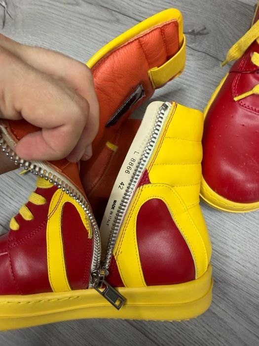 Rick Owens Geobaskets Mcdonalds size 42 noi fara cutie