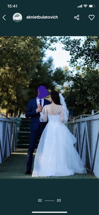 Свадебное платье