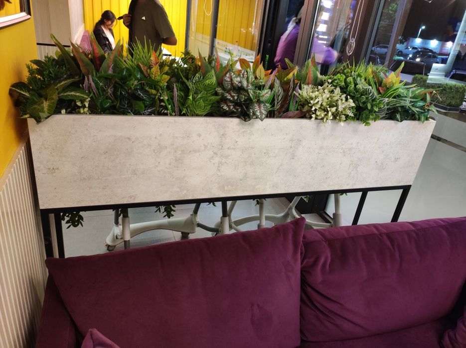 Кашпо из МДФ для цветы и искусственный растения