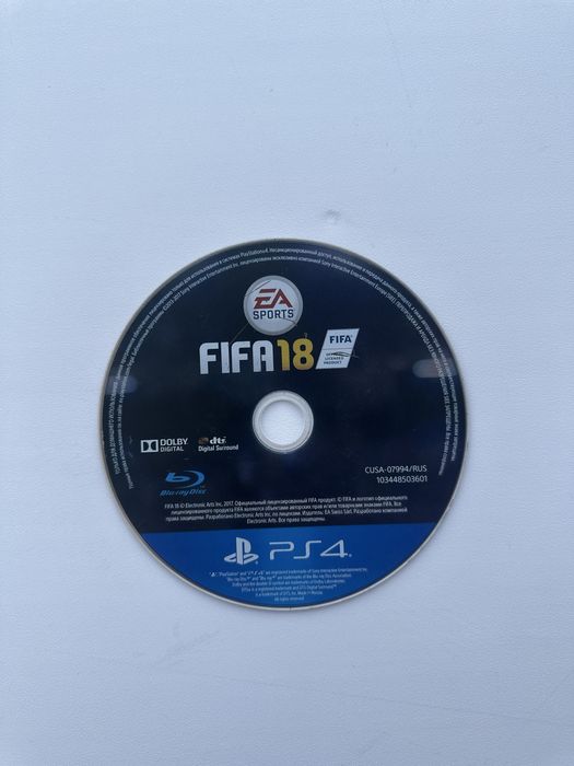 Диск с игрой FIFA 18