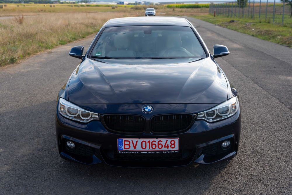 BMW Seria 4 F36 420i B48 184cp Pachet M Piele Incalzire Hi-Fi R19 NBT