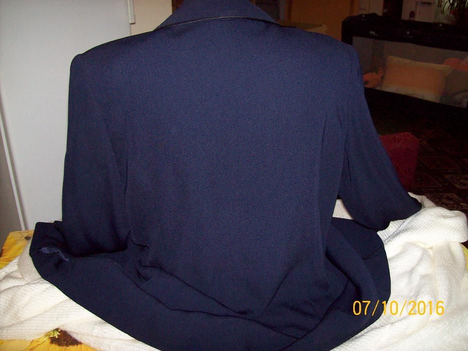 Дамско сако син цвят