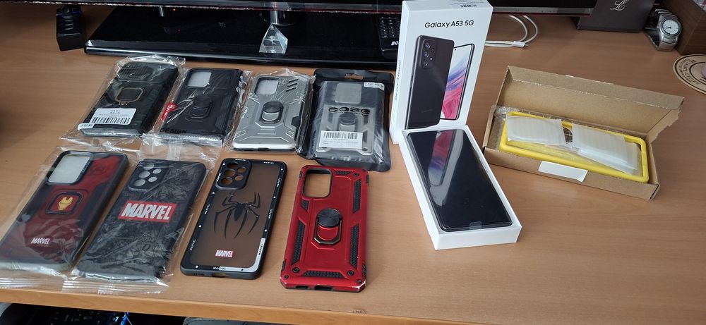 Samsung A53 5G + аксесоари