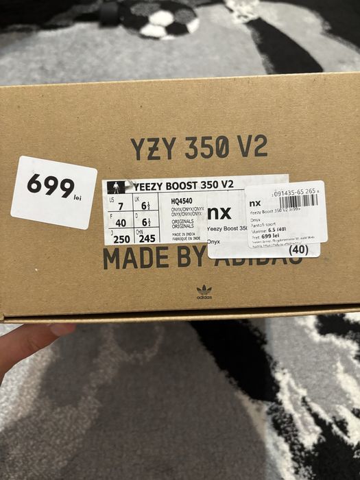 Adidas Yeezy Boost 350 V2 Onyx