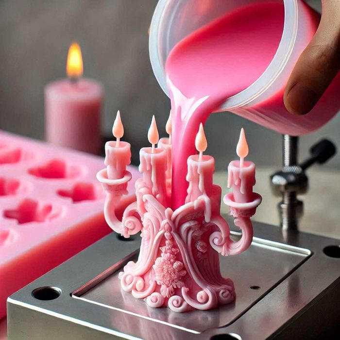 Silicon RTV-2 foarte elastic pentru matrițe ceara rasina sapun 5 kg