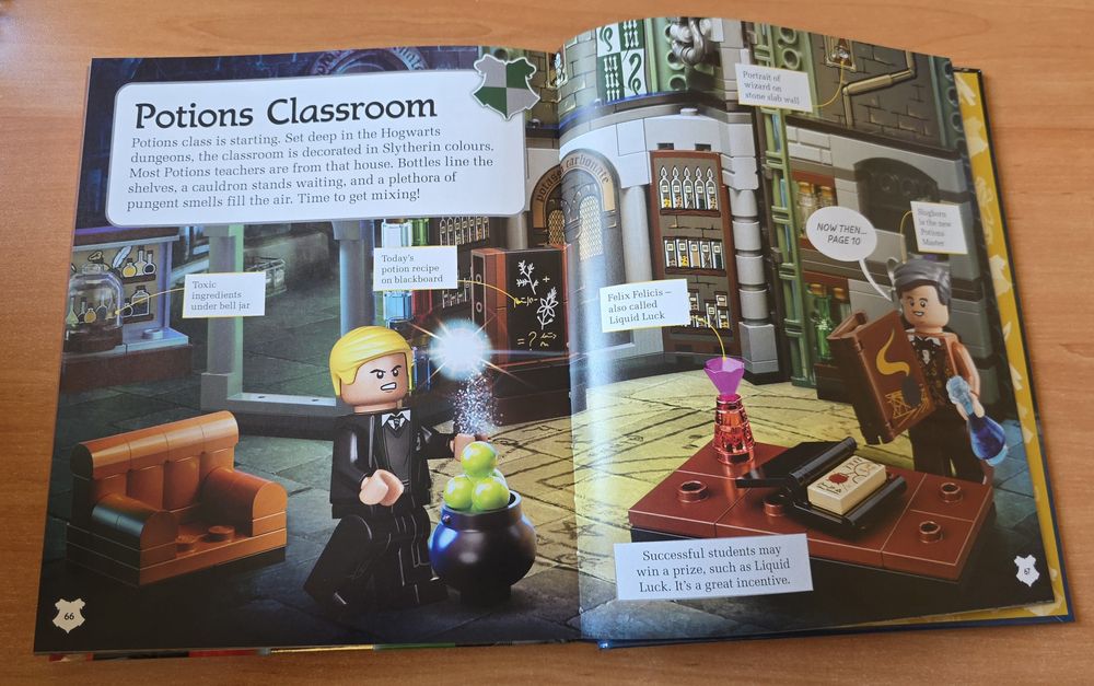 Две LEGO Harry Potter книги - Magical Treasury и  Spellbinding Guide