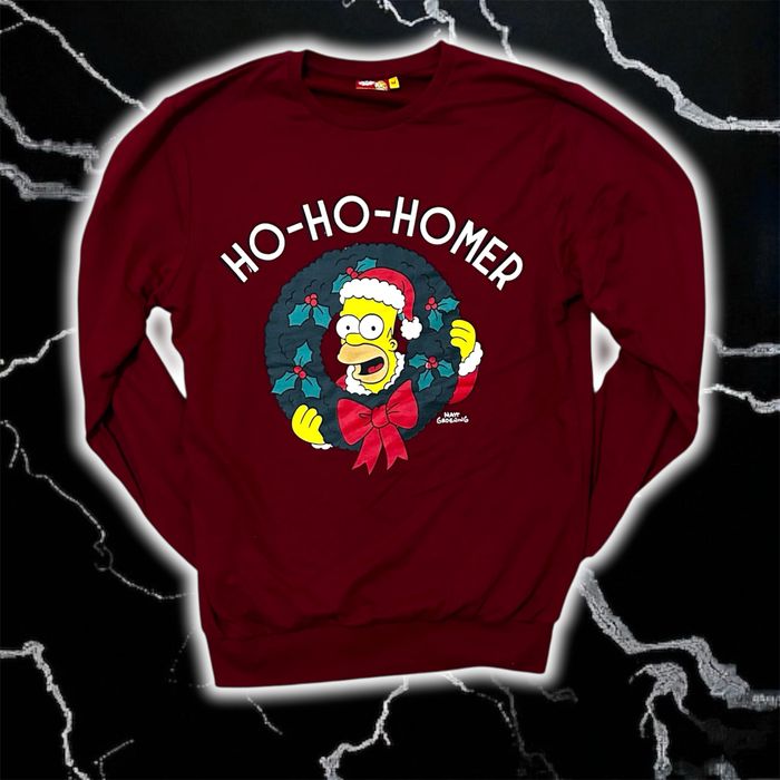 Bluza Crăciun The Simpsons - Ho-Ho-Homer - mărime M
