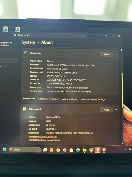 Lenovo IdeaPad 1 15ALC7 - AMD Ryzen 5 5500U, 16GB RAM, 512GB SSD