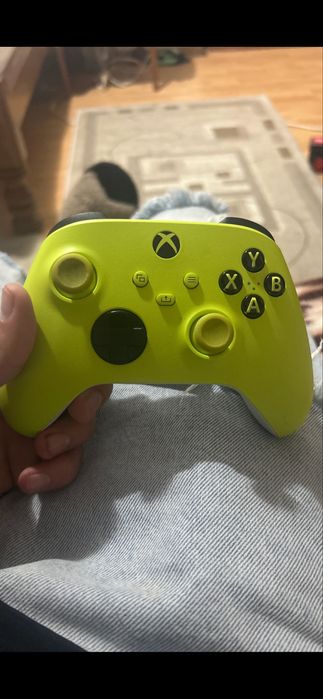 Controler xbox verde de gaming