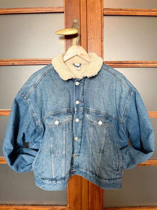 НАМАЛЕНО! H&M Оувърсайз дънково яке