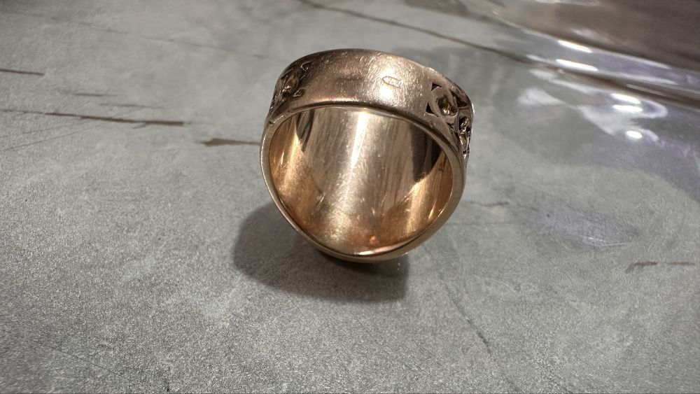 Золотая Мужская печатка