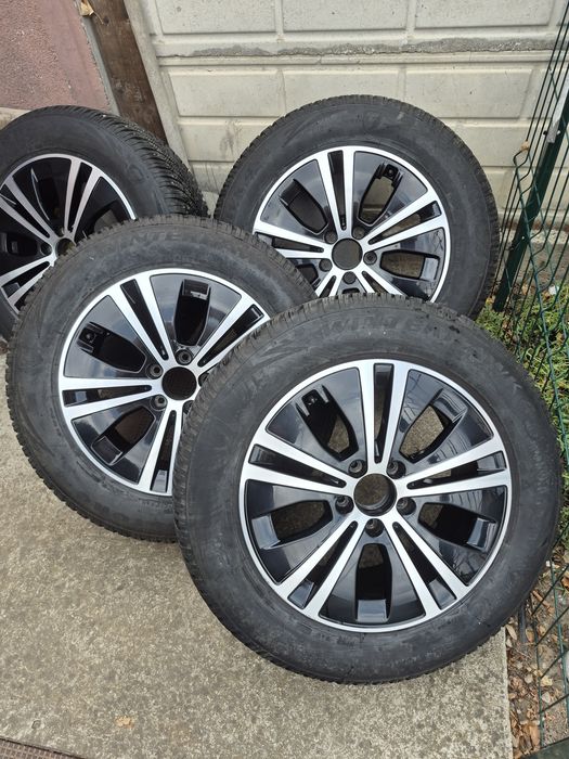 Jante originale Mercedes 17” A2134015100 ET40 + anvelope iarnă Firestone