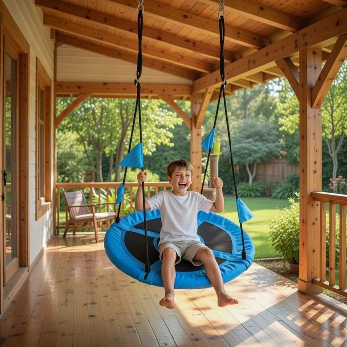 Люлка "Щъркелово гнездо"  здрава, удобна за деца и възрастни -