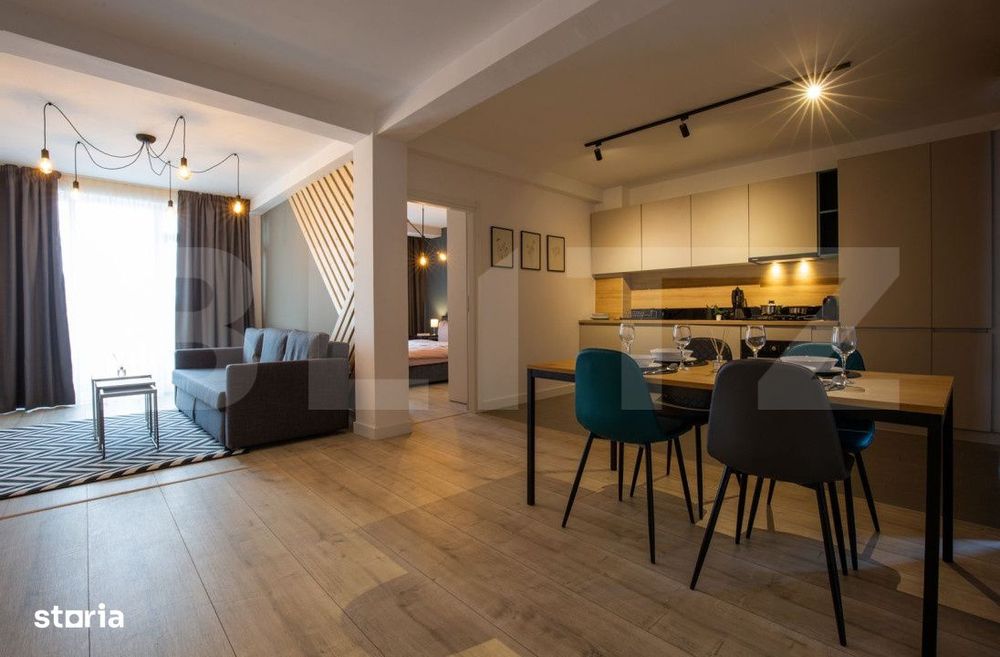 Apartament de inchiriat , complet mobilat si utilat , zona Piata de ve