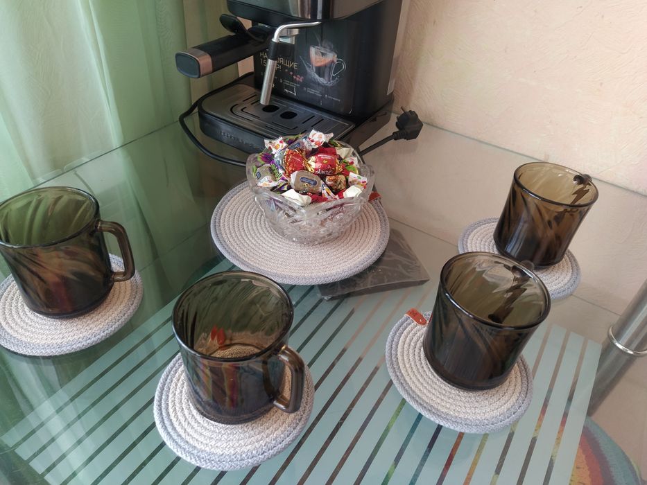 Сервировочные салфетки из шнура