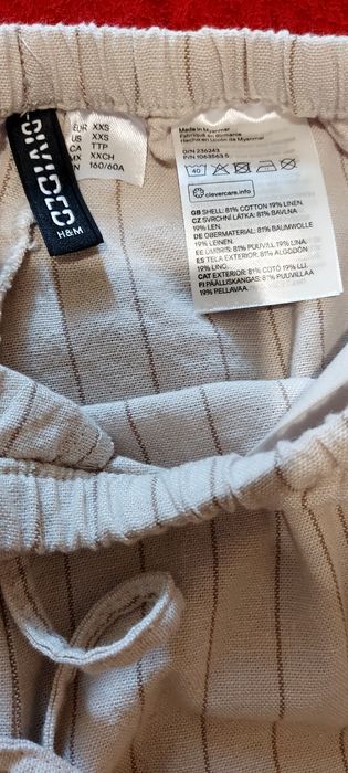 Дамски ленен панталон H&M – НОВ
