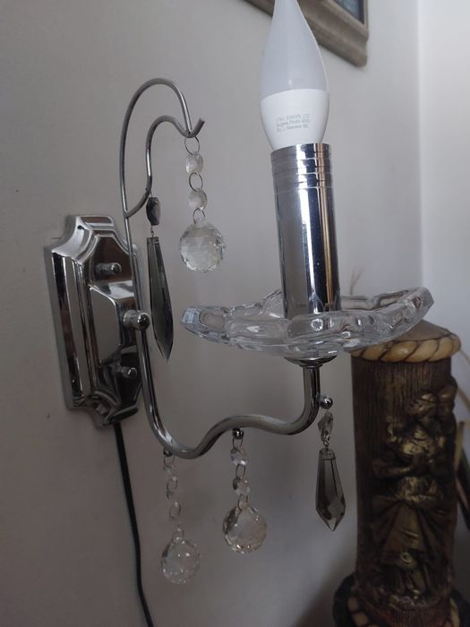 Candelabru Asfour Kristall cu aplice