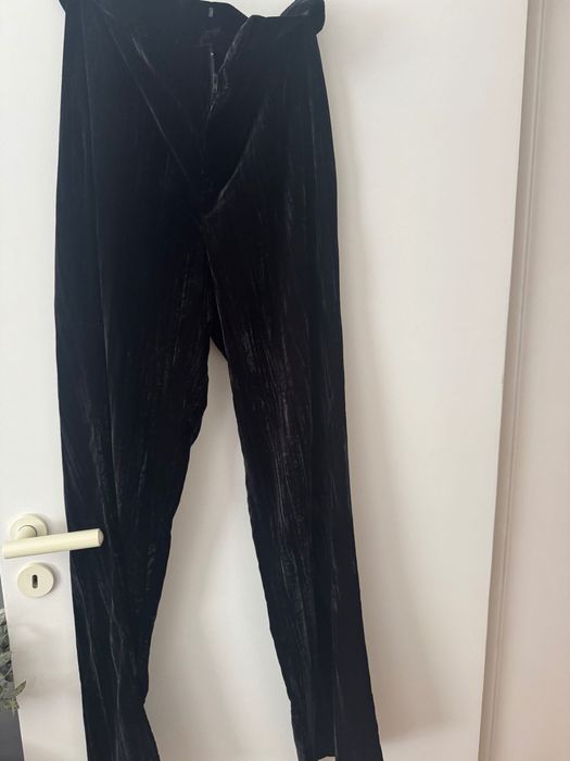 Панталон и сако на ZARA черно кадифе