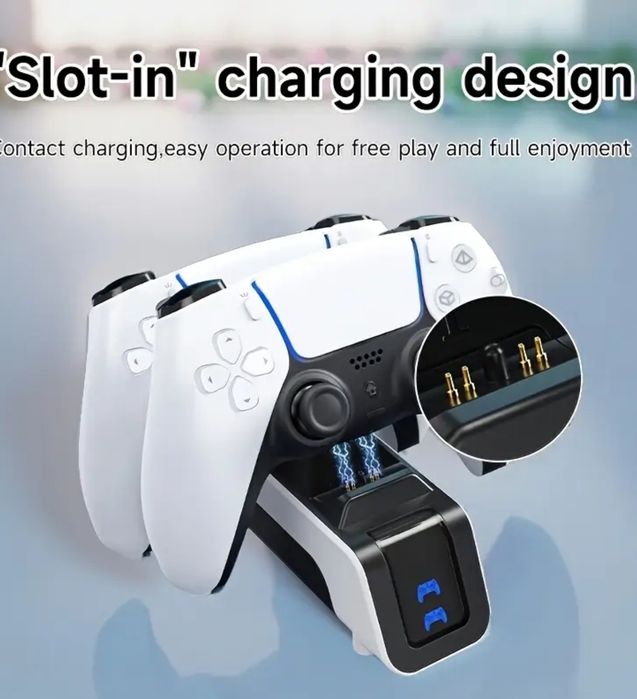 Нова магнитна зареждаща станция за PS5