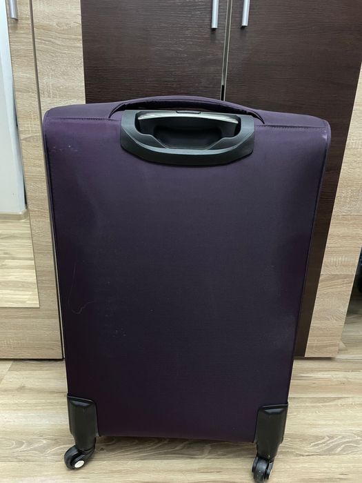 Troler de călătorie mare, nou, nefolosit - 80x48x30 cm