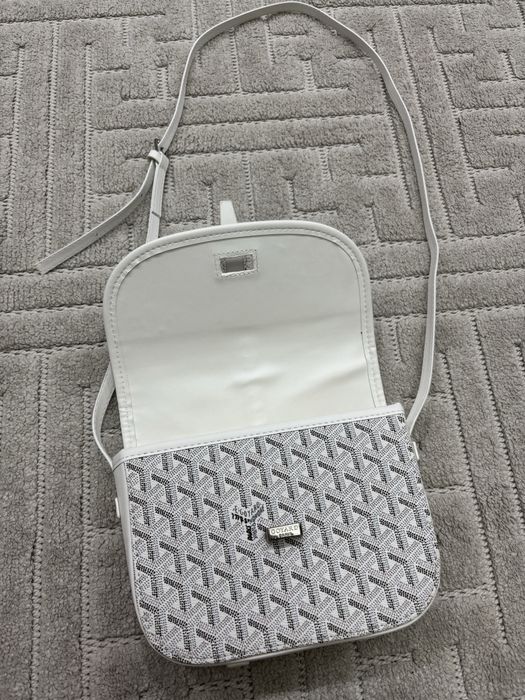 Goyard,белая сумка