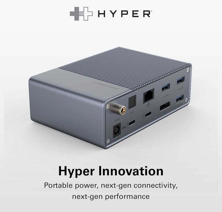 Док станция HyperDrive High-Speed Thunderbolt Docking Station 40Gbps