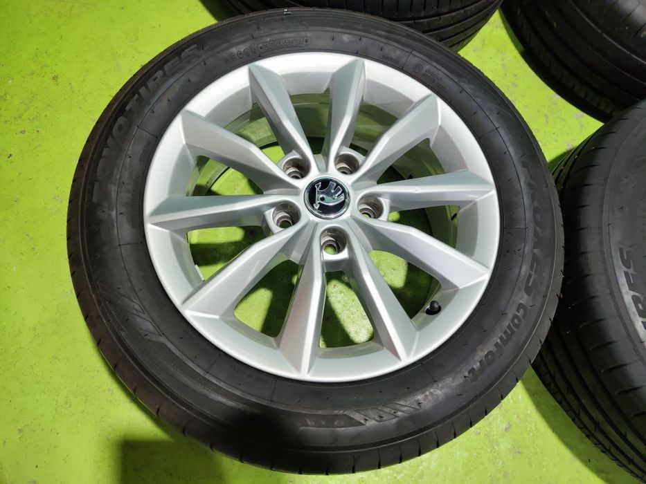 16 5x112 Skoda Octavia лети джанти 205/55/16 5х112 шкода 205/55/16