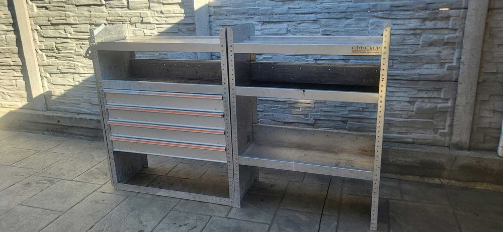 Rafturi pentru duba din aluminiu originale Finnerup
