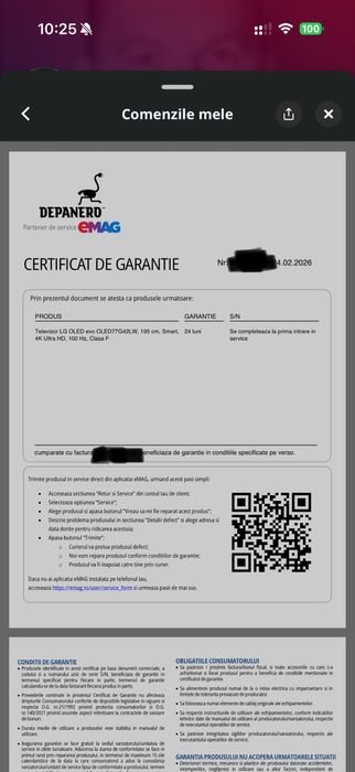 Televizor LG OLED evo OLED77G42LW, 195 cm 4K 144hz - 5 ani garanție