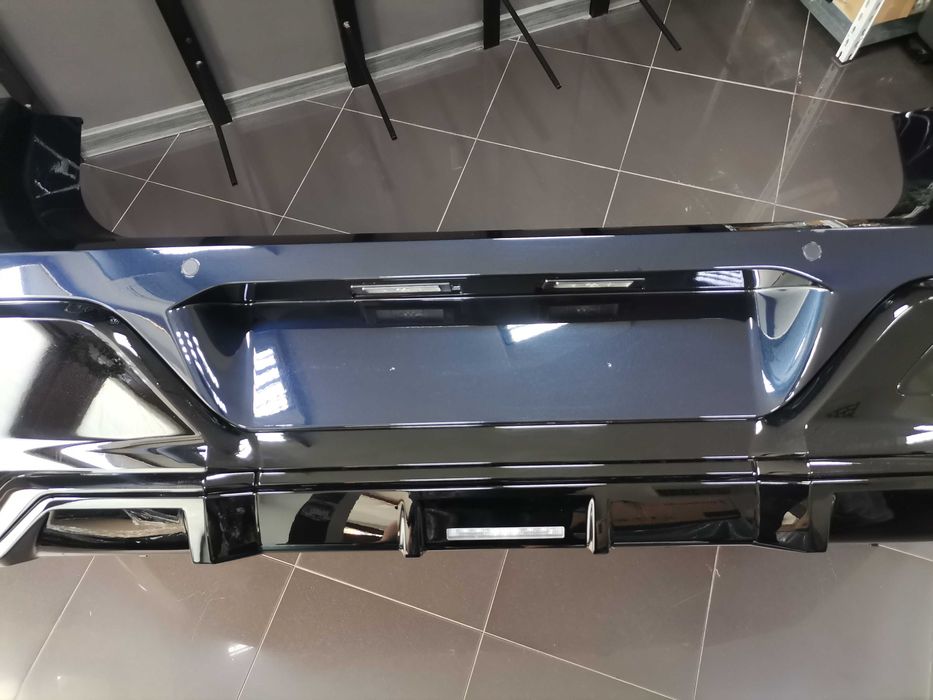 Задна Броня BMW 7 i7 G70 M Пакет БМВ Г70 и7 Комплект Shadow- A16