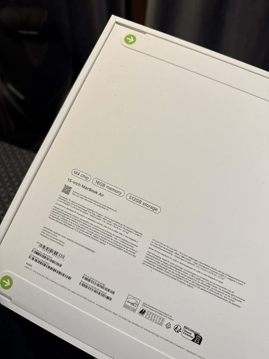 Лаптоп APPLE MacBook Air 15