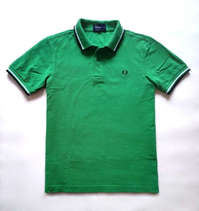 Fred Perry; Geographical Norwey Short Sleeve Mens - M - 2бр. оригинални мъжки тениски