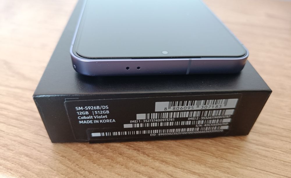 Samsung S24 Plus, Violet Mov-Ca NOU- 512 Gb,Android 16,Dual SIM