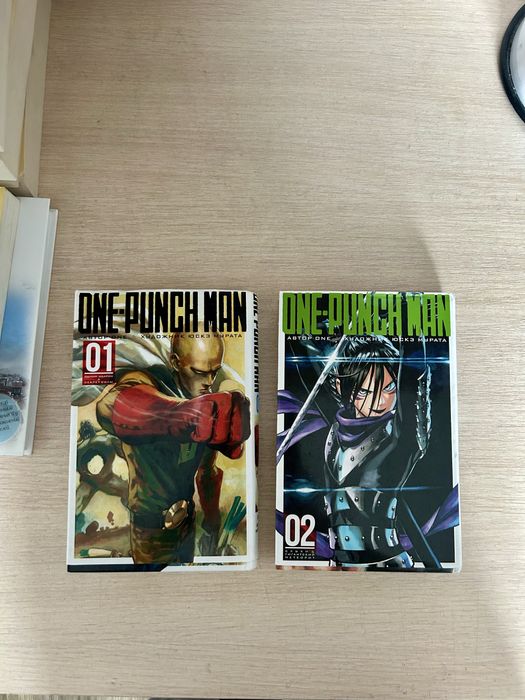 Продам Мангу One Punch Man (ванпанчмен) 01,02