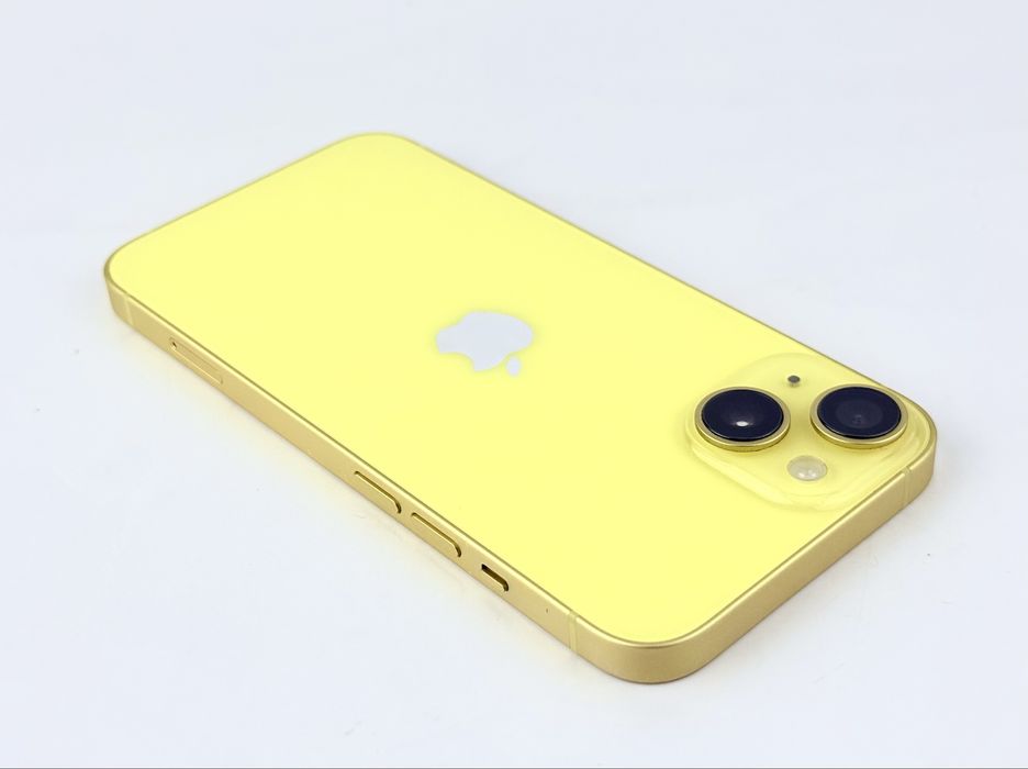 Apple iPhone 14 128GB Yellow Перфектен! Гаранция!