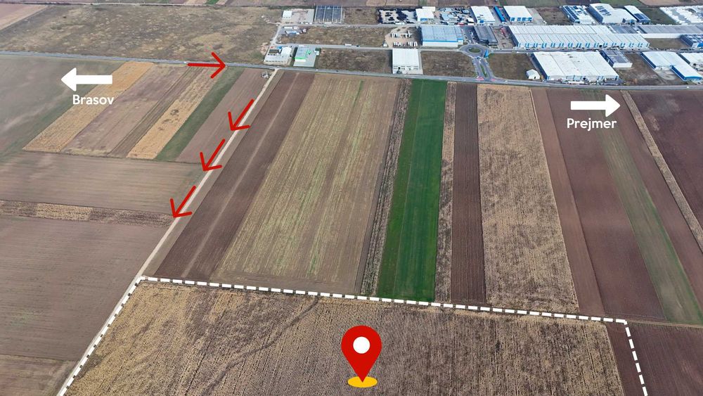 Teren 32,5 Ha Prejmer Brașov – Zona Nod Rutier A13 / DN10