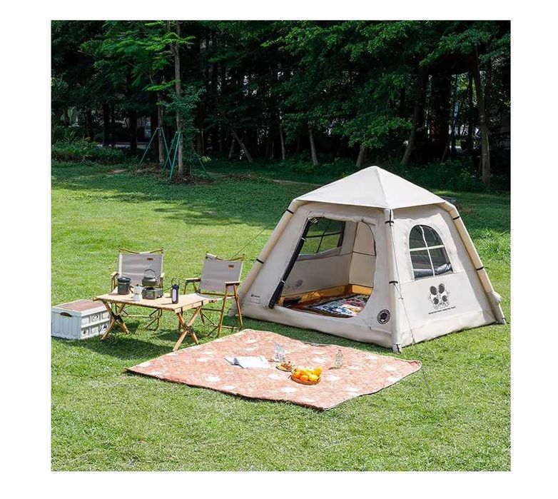 Надувной палатка-210х210х160 см Мест-3 чел. Доставка бесплатно