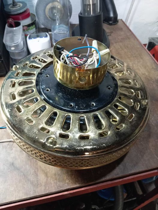 Таванен полюлей - вентилатор - части