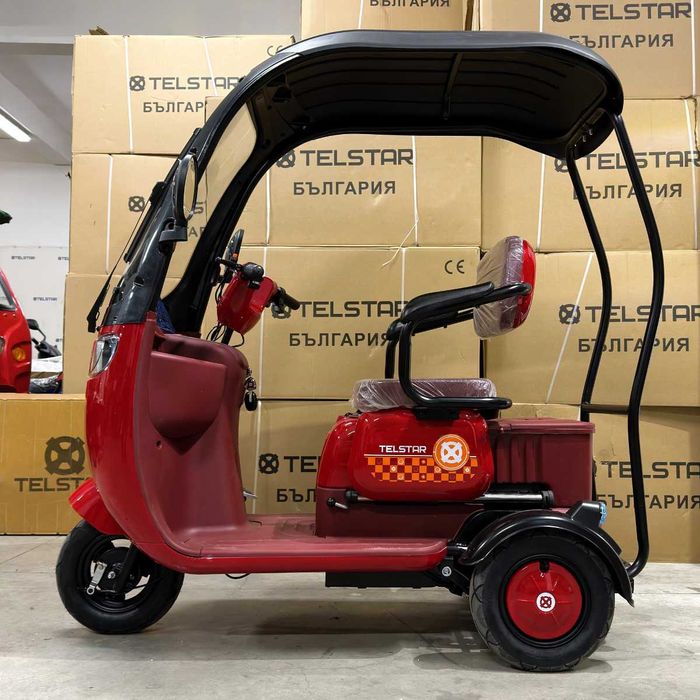 Триместна електрическа триколка TS 350-7 ROOF UNIVERSAL 2000W 25Ah