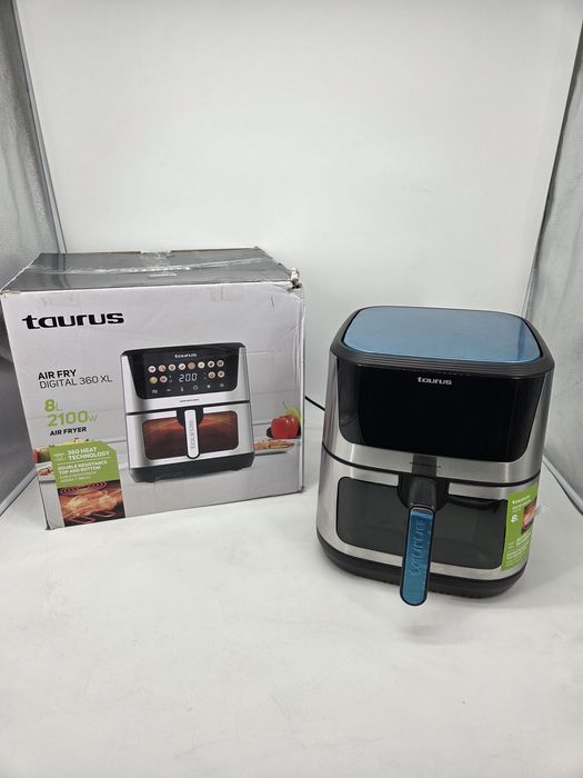Фритюрник с горещ въздух Taurus Air Fry Digital 360 XL. Капацитет: 8 л